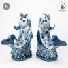 ปลา ตุ๊กตาเซรามิค ลายคราม (สูง 36 CM)