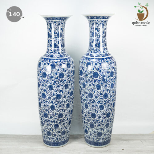 แจกันจีน งานเซรามิคกังไส (ไซซ์สูง 140 CM) VAN113S140